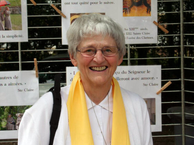 Sœur Bernadette Moriau avait recouvré, en 2008, toutes ses facultés physiques après un pèlerinage à Lourdes (Hautes-Pyrénées).