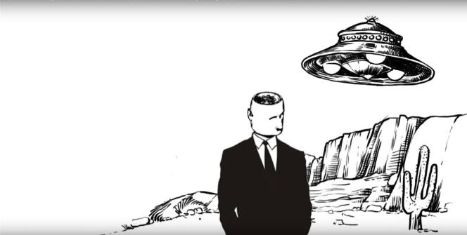 Capture d’écran de la vidéo « Ep05 OVNI : l’origine des soucoupes volantes (Le modèle socio-psychologique) », de la chaîne Youtube Hygiène Mentale
