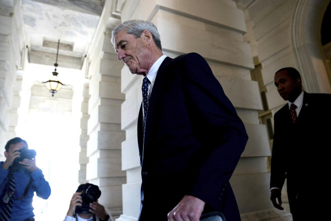 Robert Mueller, le procureur spécial chargé de l’« enquête russe », à Washington, en juin 2017.