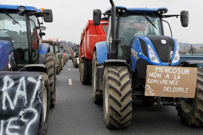 Dans certains Etats membres les agriculteurs n’ont cessé de protester ces derniers mois contre l’accord.