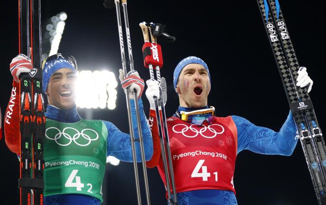 Maurice Manificat et Richard Jouve apportent sa deuxième médaille au ski de fond français dans ces Jeux olympiques.