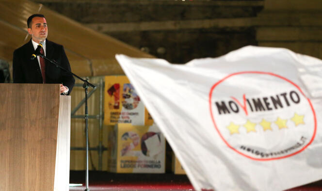 Luigi Di Maio espère capitaliser sur le vote des jeunes pour parvenir à la majorité.