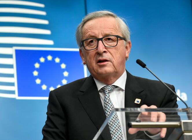 Le président de la Commission européenne, Jean-Claude Juncker, le 23 février, à Bruxelles.