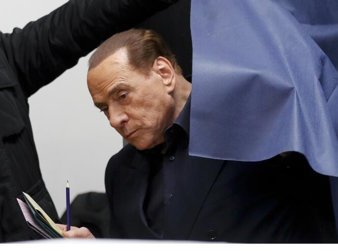 L’ancien premier ministre, Silvio Berlusconi.