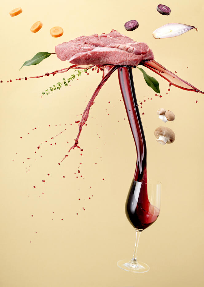 Pour cuisiner au vin, il suffit de respecter une règle : à poisson et viande blanche, vin blanc ; à viande rouge et gibier, vin rouge.