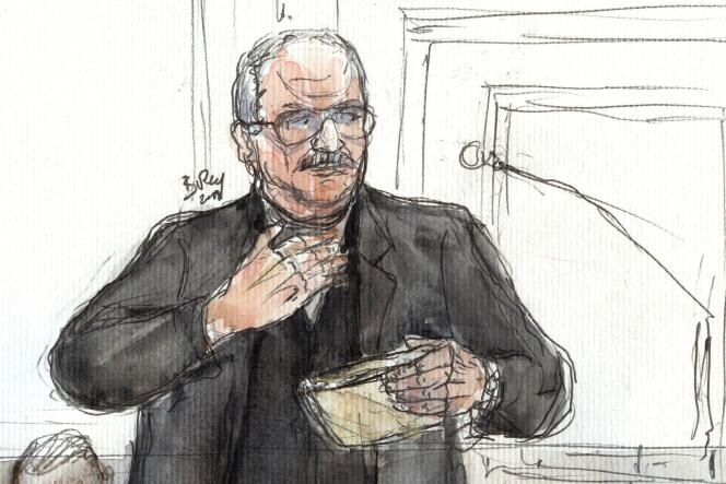 Carlos lors de son procès en appel à Paris le 5 mars 2018.