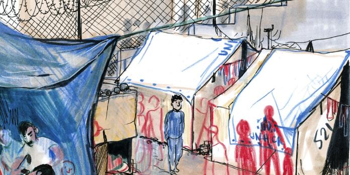 En Grece Dans L Enfer Du Camp De Refugies De Moria En Bd