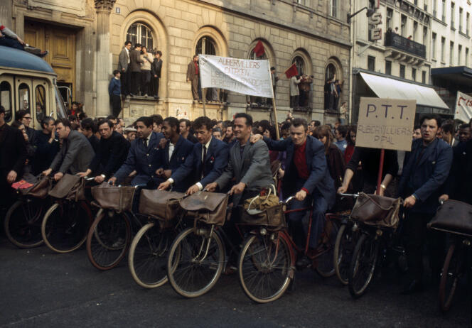 Manifestation du 29 mai 1968, à Paris.
