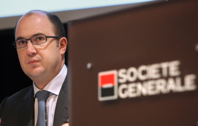 Didier Valet, l’un des trois directeurs généraux délégués de la Société générale (ici en 2009), quittera le groupe vendredi 16 mars.