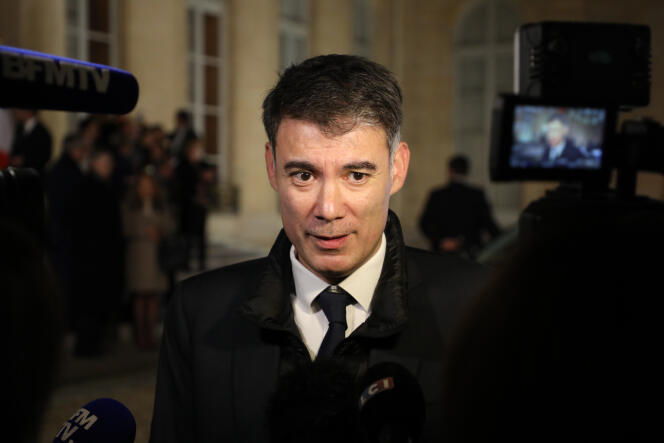 Olivier Faure, le 30 janvier à Paris.