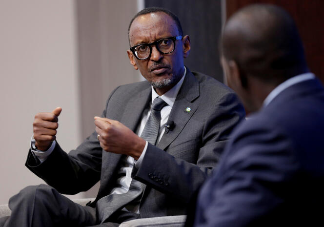 Le président rwandais, Paul Kagamé, dirige l’Union africaine cette année, ici à Washington, le 21 septembre 2017.