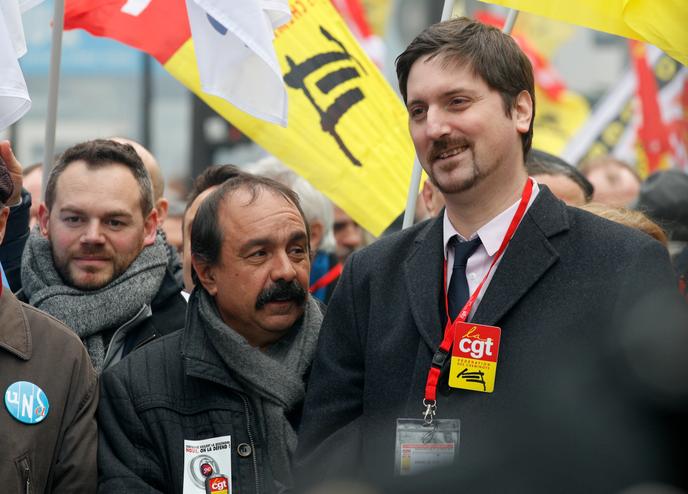 Laurent Brun Cgt Sncf Quatre Leaders Syndicaux A La Manœuvre