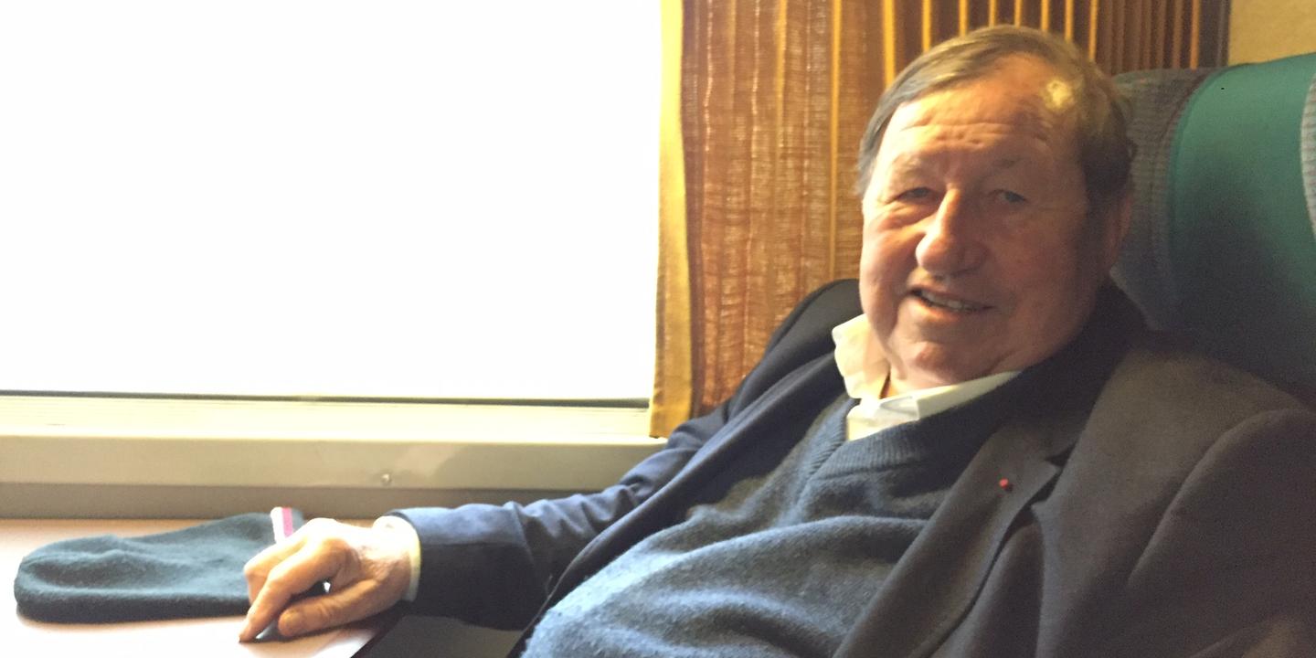 Un Voyage En Train Avec Guy Roux Entraineur Mythique De L Aj Auxerre