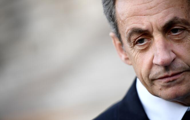 L’ancien président de la République, Nicolas Sarkozy, à Paris, le 14 mai 2017.