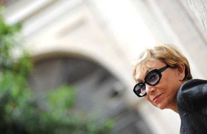 Julia Kristeva à Rome, en juin 2010.