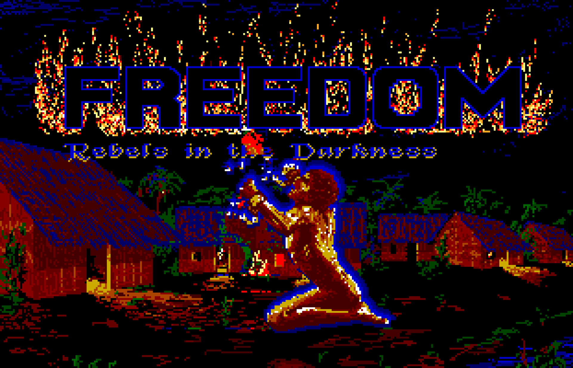 Le jeu martiniquais « Freedom », en 1988, pionnier avant-gardiste du jeu vidéo postcolonial.