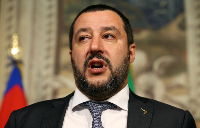 Matteo Salvini, à Rome, le 5 avril 2018.