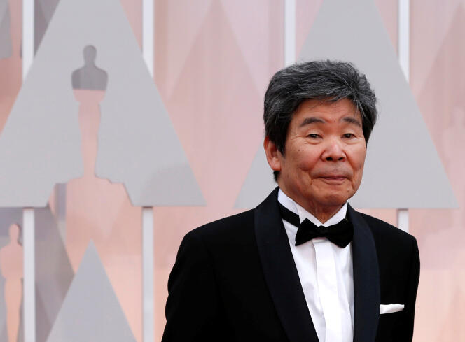 Le réalisateur japonais Isao Takahata à Hollywood en 2015.