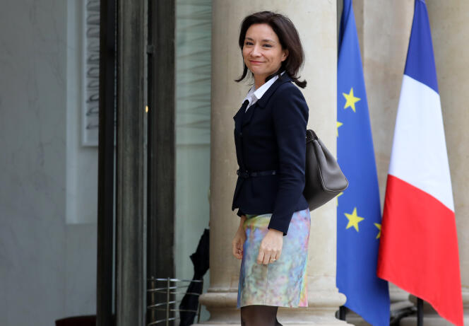 La secrétaire d’Etat à l’économie Delphine Gény-Stephann, le 26 mars à l’Elysée.
