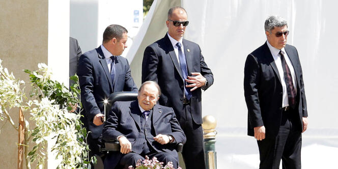 Abdelaziz Bouteflika, à Alger, le 9 avril 2018.
