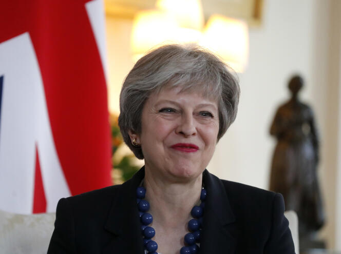 La première ministre britannique, Theresa May, le 10 avril.