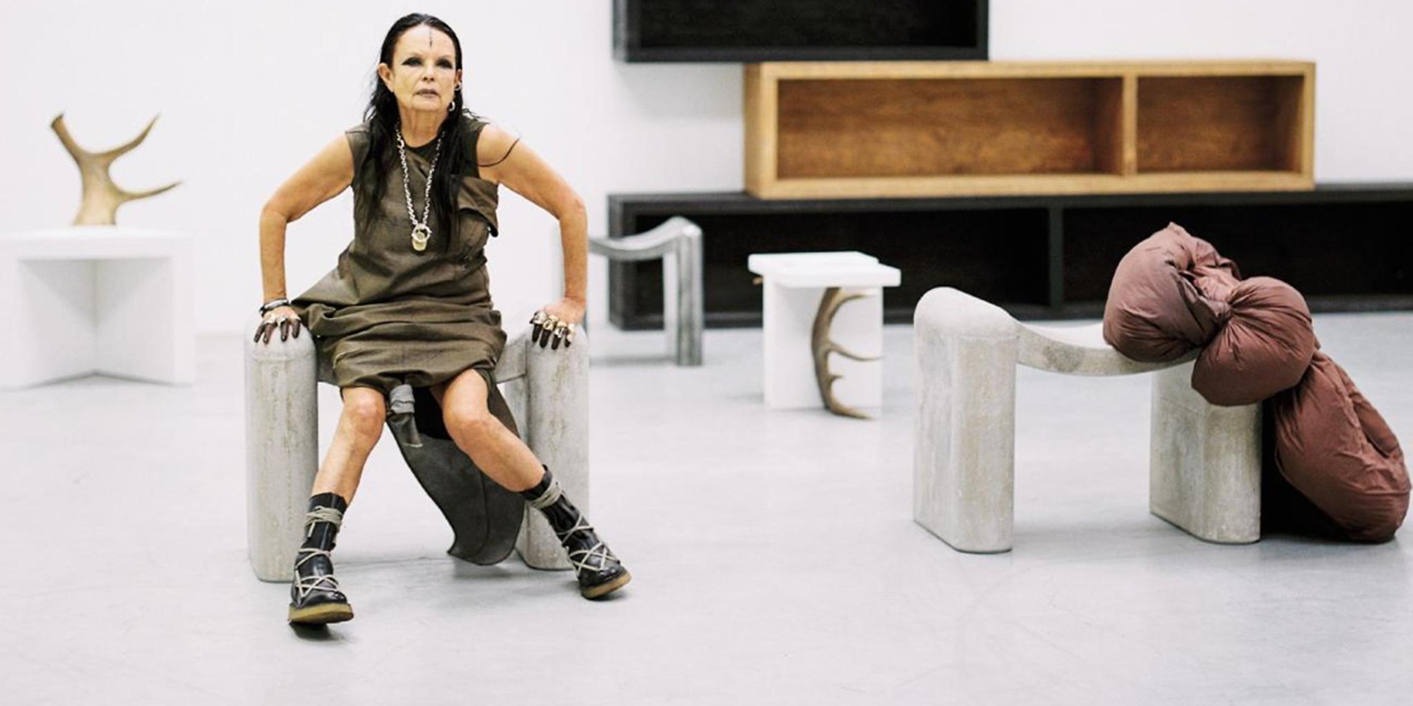 Michèle Lamy, le bon génie du créateur Rick Owens
