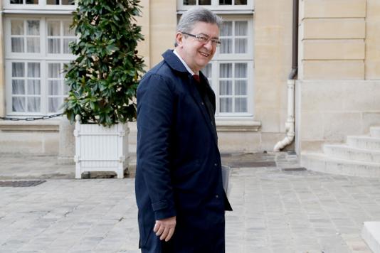 FRANCOIS GUILLOT / AFP Jean-Luc Mélenchon, le 15 avril à Matignon.