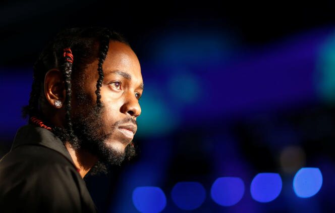 Le musicien Kendrick Lamar aux MTV Video Music Awards à Inglewood, en Californie, le 27 août 2017.