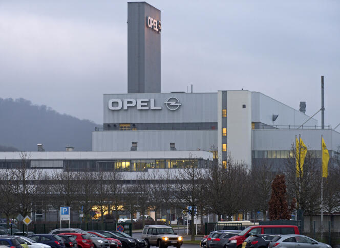 Le site Opel d’Eisenach (Thuringe), en 2013.