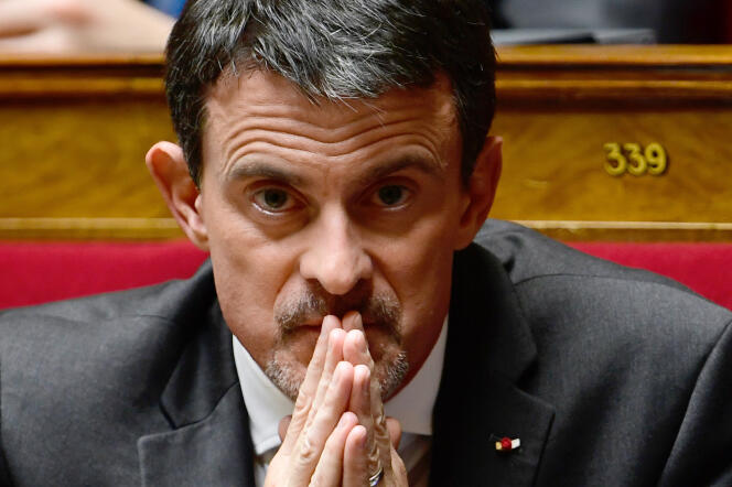 Manuel Valls, à l’Assemblée nationale, en novembre 2017.
