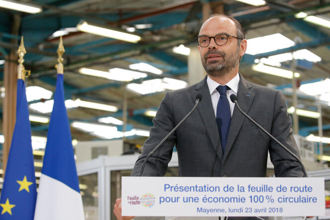 « Le premier ministre, Edouard Philippe, vante la « sobriété heureuse » et cite même Pierre Rabhi »(Edouard Philippe chez Moulinex, le 23 avril, présente la feuille de route pour l’économie circulaire).