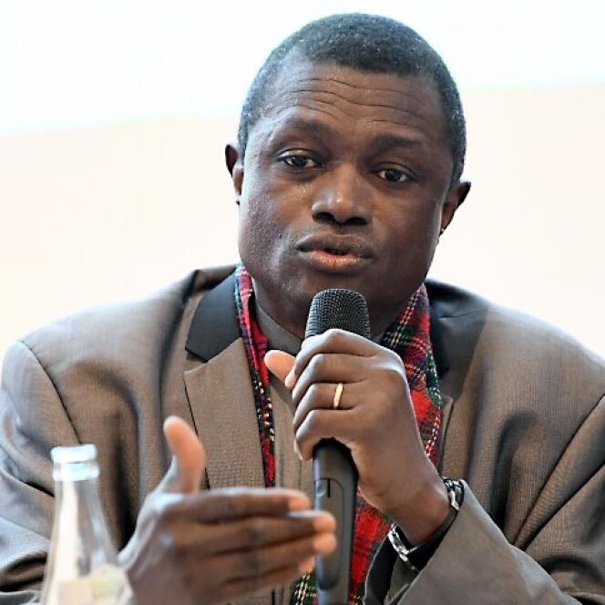 Le professeur Ogobara Doumbo, directeur du Malaria Research and Training Center de Bamako, à Veyrier-du-Lac, en France, en septembre 2017.