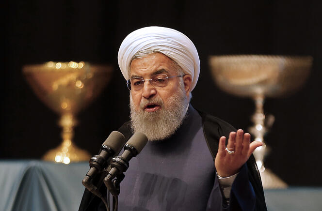 Hassan Rohani, le président iranien, le 25 avril 2018.