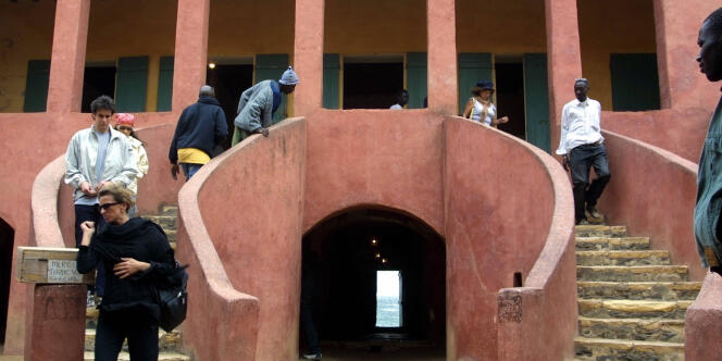 La maison des esclaves sur l’île de Gorée, au large de Dakar, au Sénégal, en 2004.