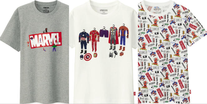 Uniqlo a créé des tee-shirts à l’effigie des héros d’« Avengers ». 
