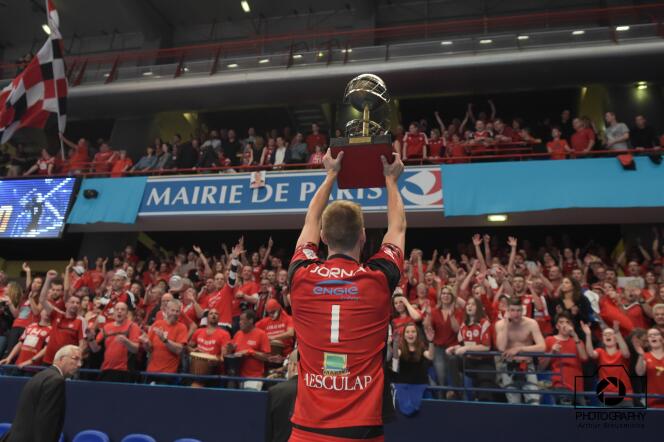 Chaumont a été sacré champion de France de volley en 2017.