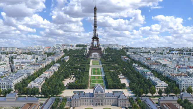 Le périmètre du projet de nouvel accueil du « Grand site tour Eiffel » englobe le Trocadéro, le quai Branly, l’Ecole militaire et Bir-Hakeim.