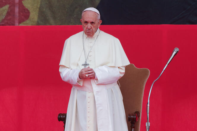 Le pape François, à Rome, le 5 mai 2018.