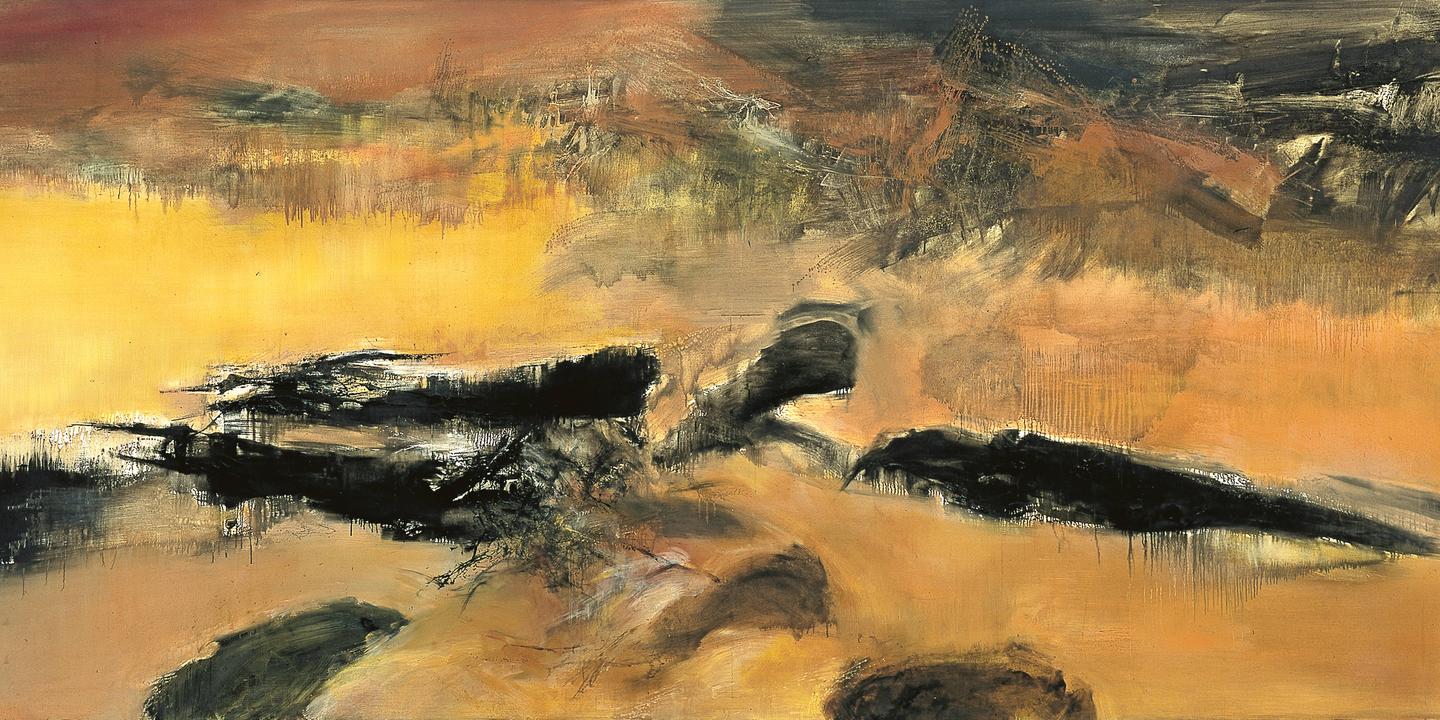 A Paris Les Peintures De Zao Wou Ki Entre Silence Et Recueillement