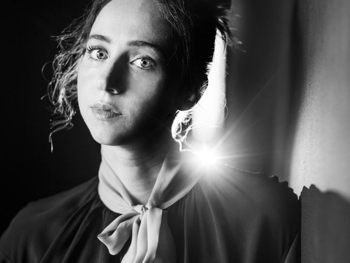 Zoe Kazan à l’hôtel Marriott à Cannes, le 10 mai 2018.