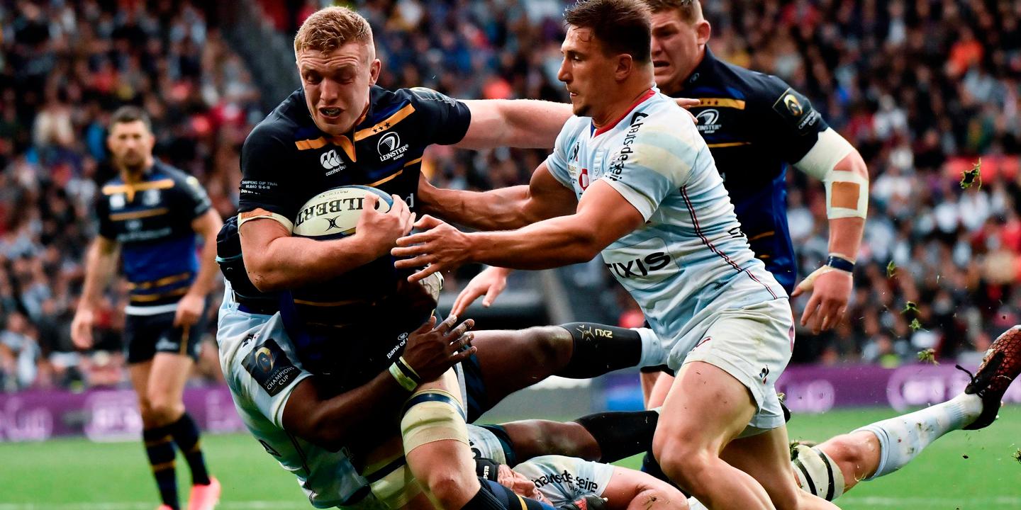 Rugby le Racing 92 battu par Leinster dans les dernières minutes de