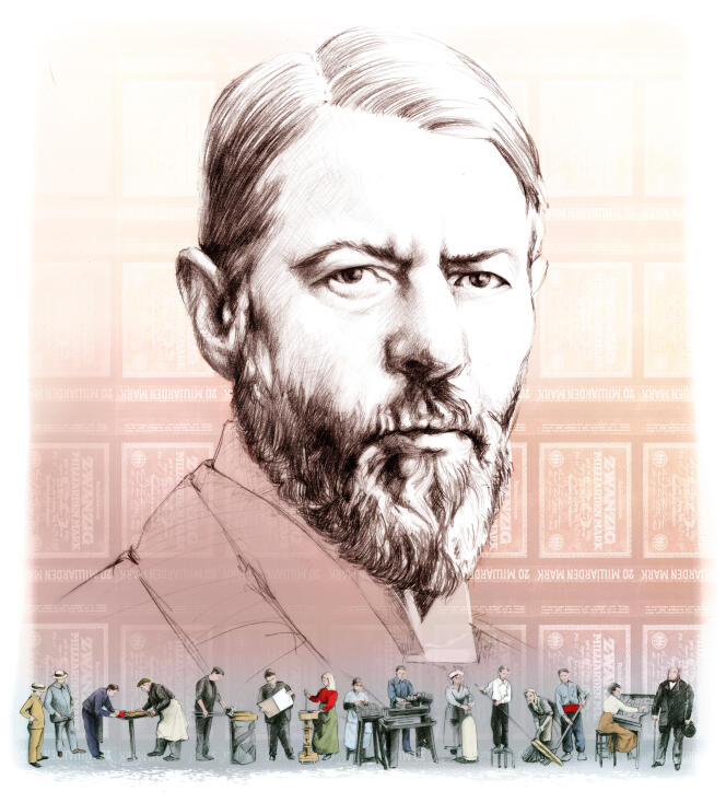 Le sociologue allemand Max Weber (1864-1920).