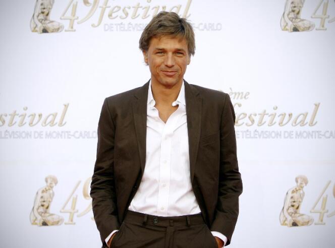 Guy Lagache, le 7 juin 2009, au festival de télévision de Monte Carlo.