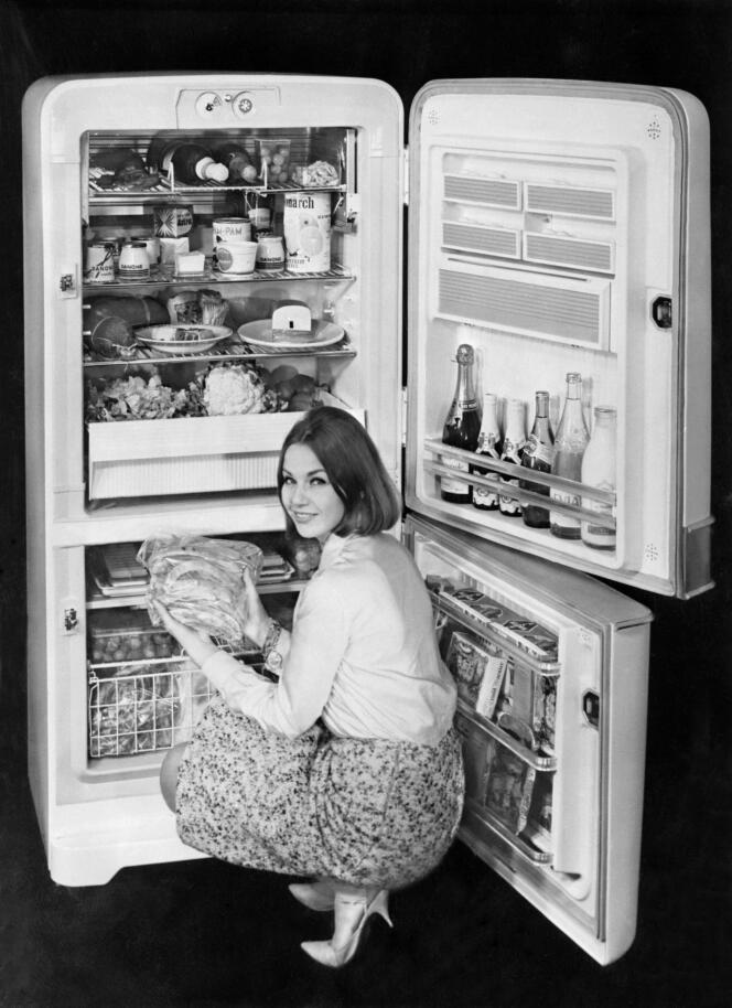 En 1968, un quart des Français ne disposait pas d’un réfrigérateur.