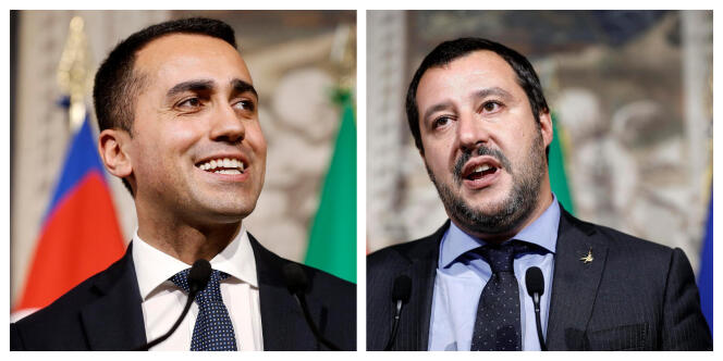 Luigi Di Maio et Matteo Salvini.