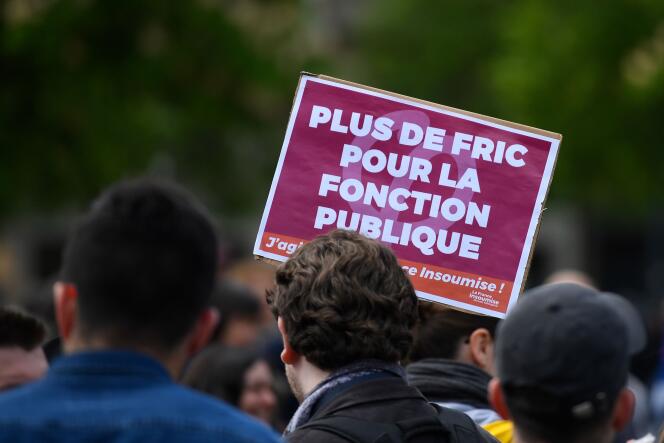 Manifestation du 1er mai, à Rennes.