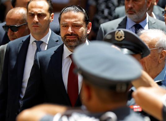 Hussein Malla / AP Saad Hariri entame son troisième mandat à la tête du Liban.