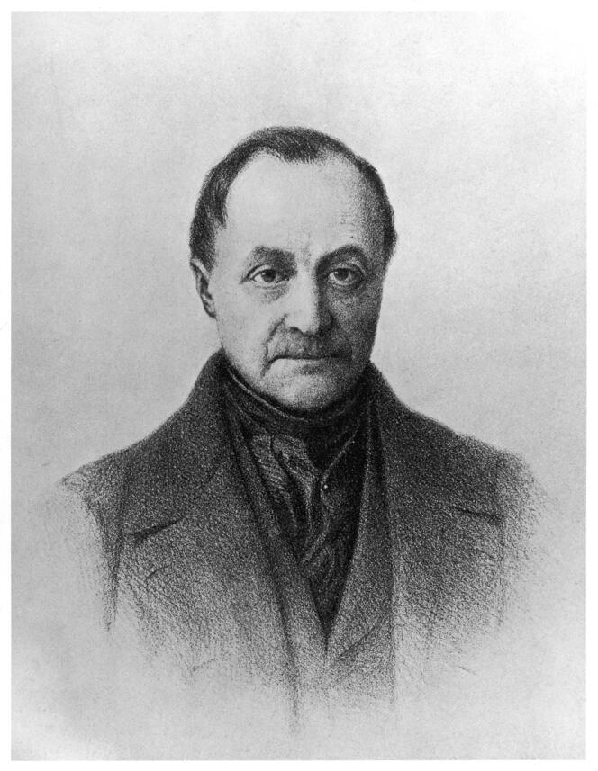 Le philosophe Auguste Comte, promoteur d’une « physique sociale ».