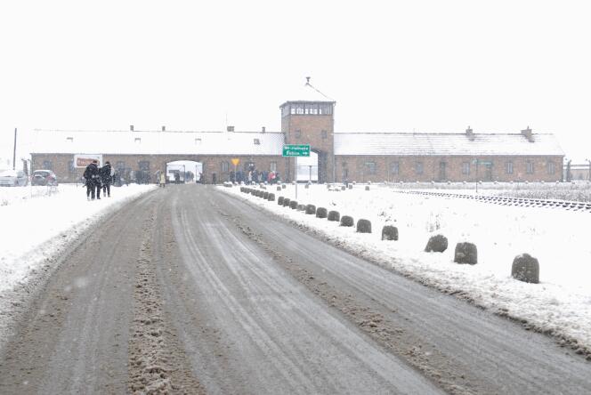 Le camp d’Auschwitz, en février 2018.