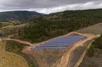 Panneaux photovoltaïques, à Luc-sur-Aude (Aude), en octobre 2017.